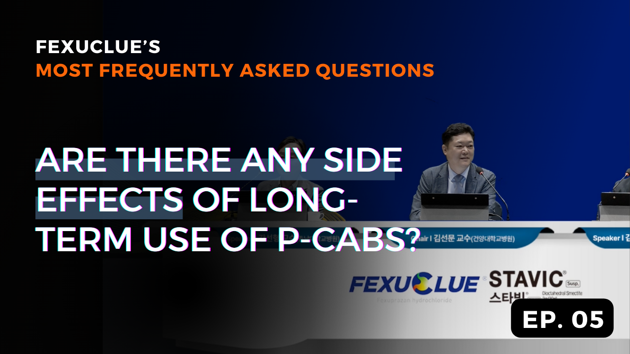 Fexuclue A-Z: Are There Any Side Effects of Long-Term Use of P-CABs?