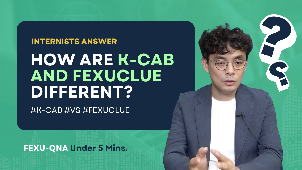 FexuQnA: How are Fexuclue and K-CAB different?